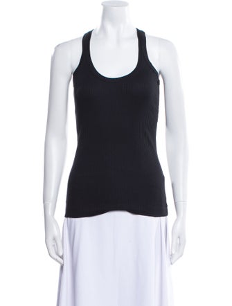 Brunello Cucinelli Scoop Neck Sleeveless Top