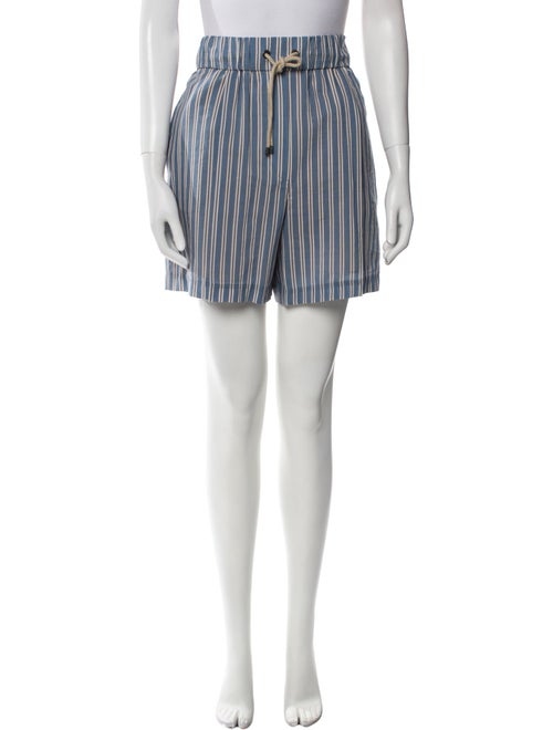 Brunello Cucinelli Striped Mini Shorts