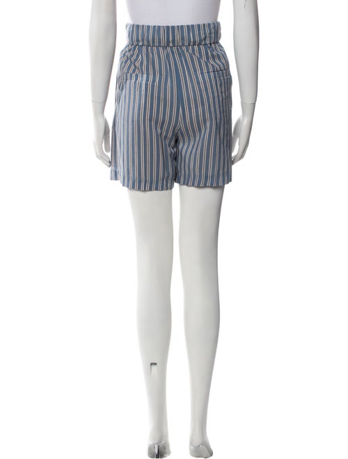 Brunello Cucinelli Striped Mini Shorts