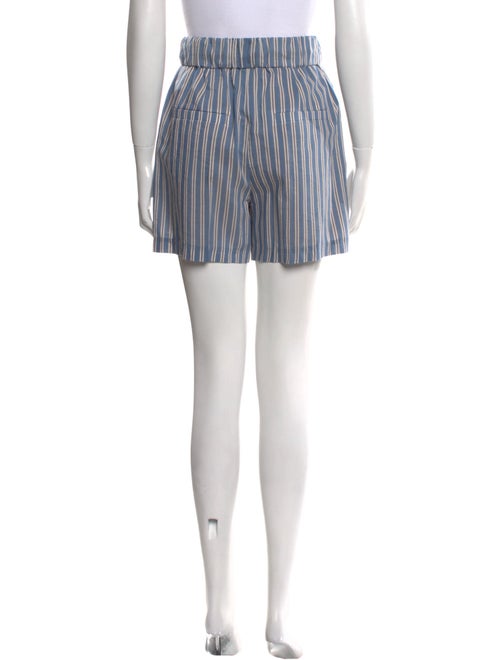 Brunello Cucinelli Striped Mini Shorts