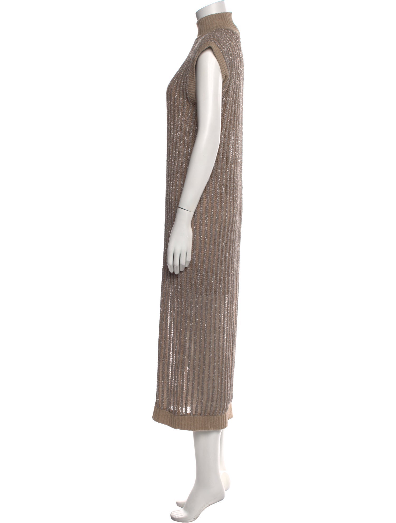 Brunello Cucinelli Turtleneck Long Dress w/ Tags