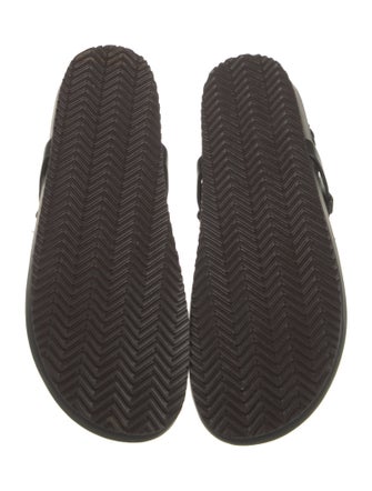 Brunello Cucinelli Leather Slingback Sandals