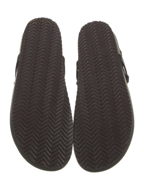 Brunello Cucinelli Leather Slingback Sandals