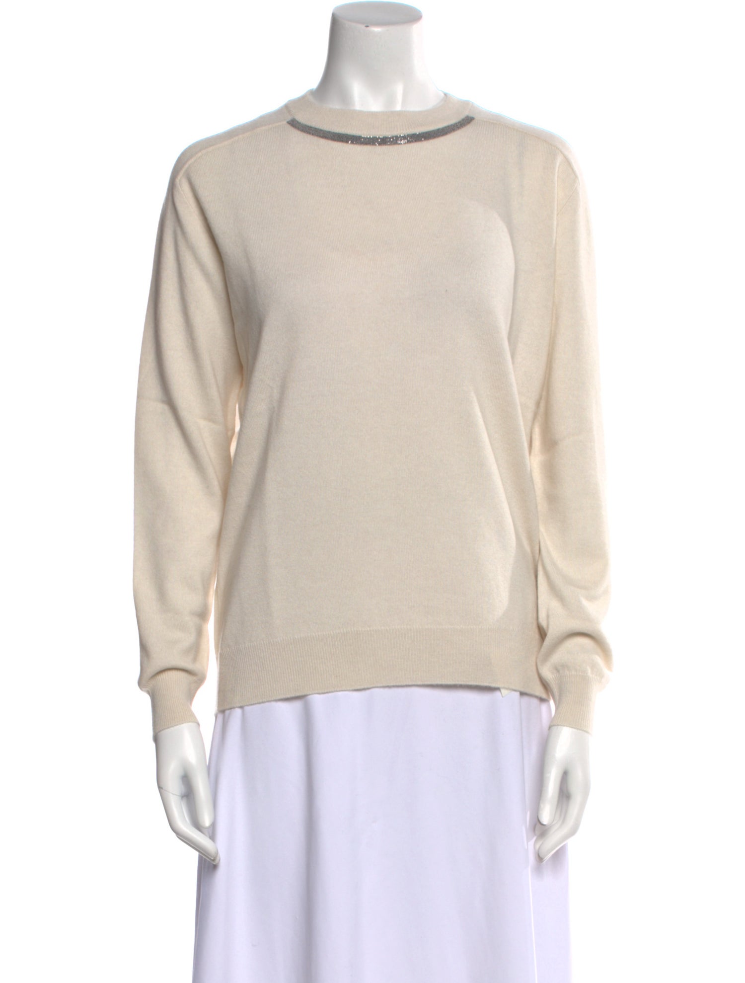 Brunello Cucinelli Cashmere Crew Neck Sweater w/ Tags