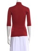 Brunello Cucinelli Wool Mock Neck Top