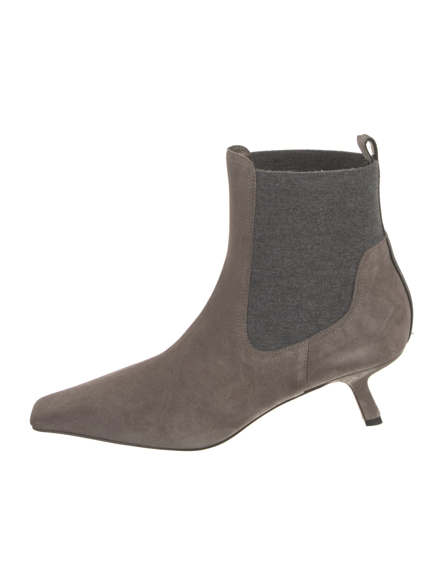 Brunello Cucinelli Suede Chelsea Boots
