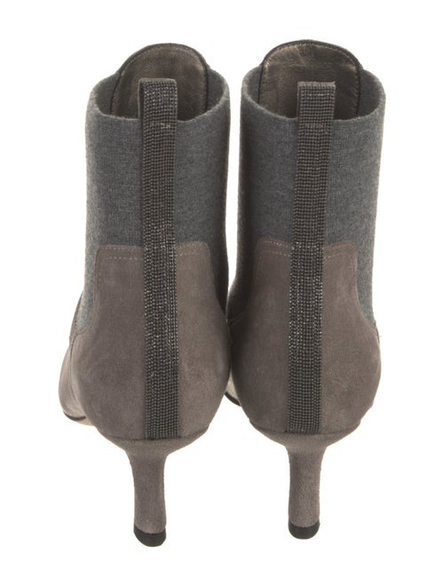 Brunello Cucinelli Suede Chelsea Boots