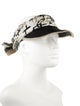 Brunello Cucinelli Patterned Raffia Hat