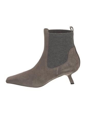 Brunello Cucinelli Suede Sock Boots