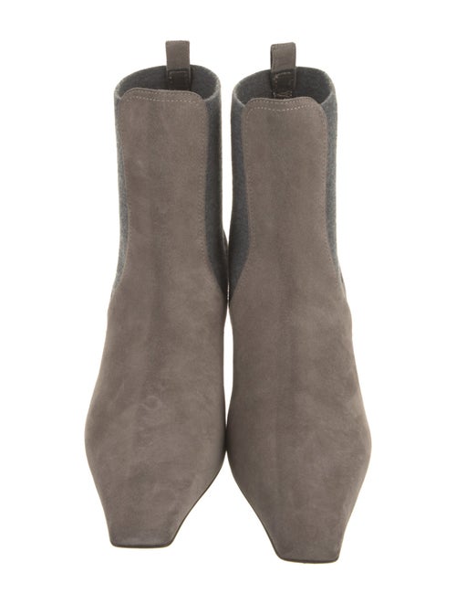 Brunello Cucinelli Suede Sock Boots
