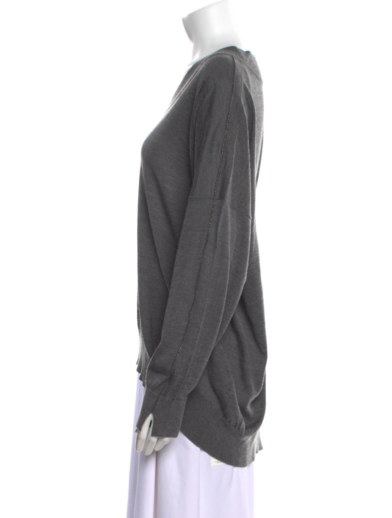 Brunello Cucinelli V-Neck Sweater w/ Tags