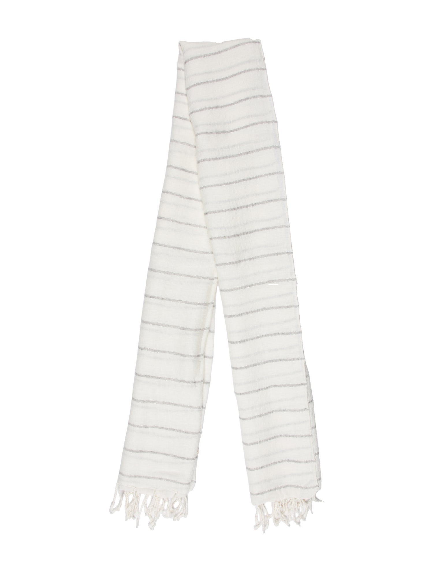 Brunello Cucinelli Striped Scarf
