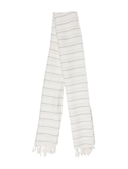 Brunello Cucinelli Striped Scarf