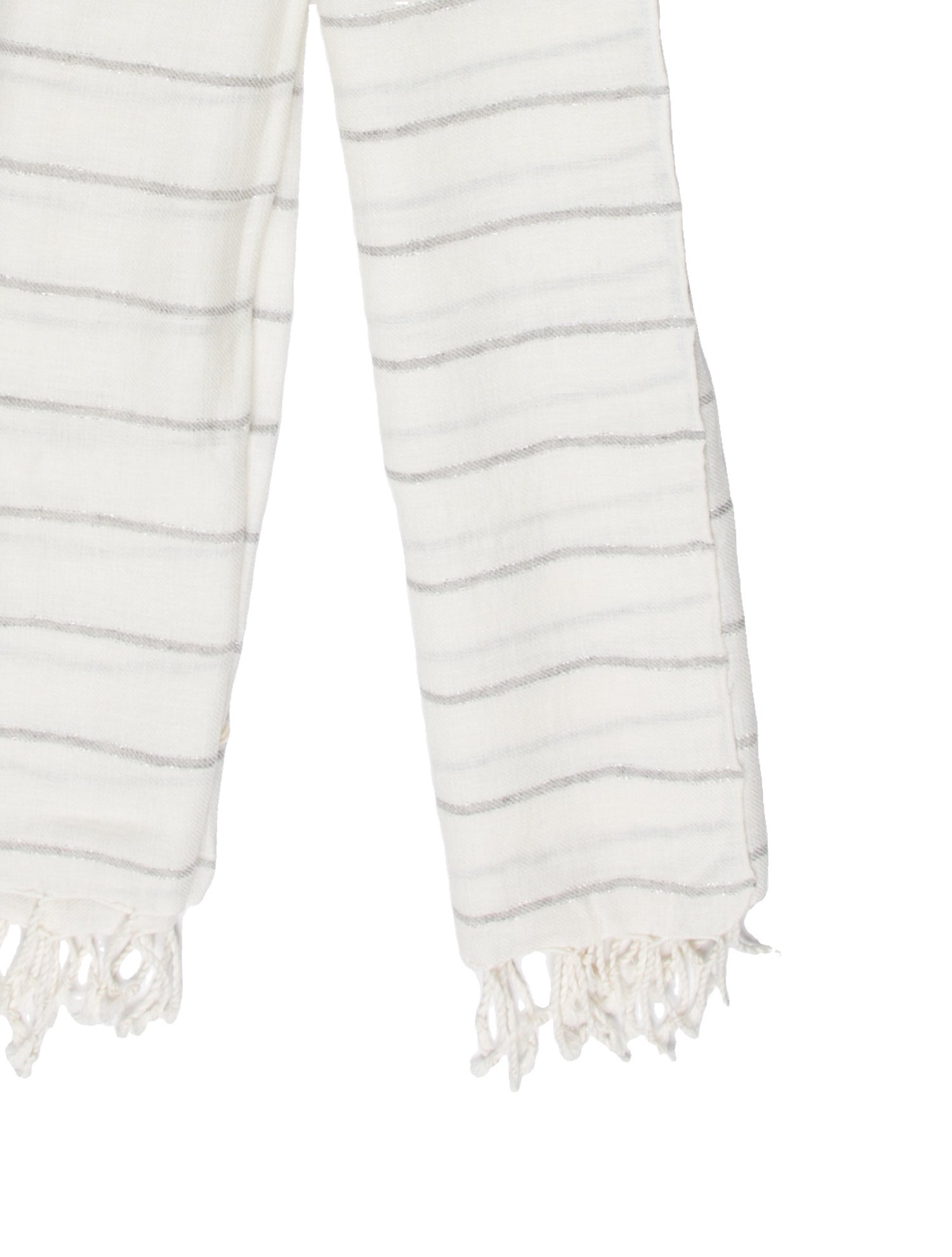 Brunello Cucinelli Striped Scarf