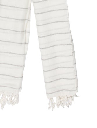 Brunello Cucinelli Striped Scarf