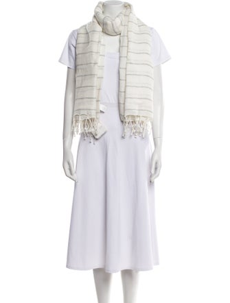 Brunello Cucinelli Striped Scarf