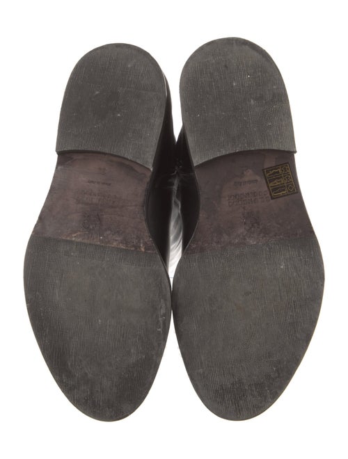 Brunello Cucinelli Monili Leather Riding Boots