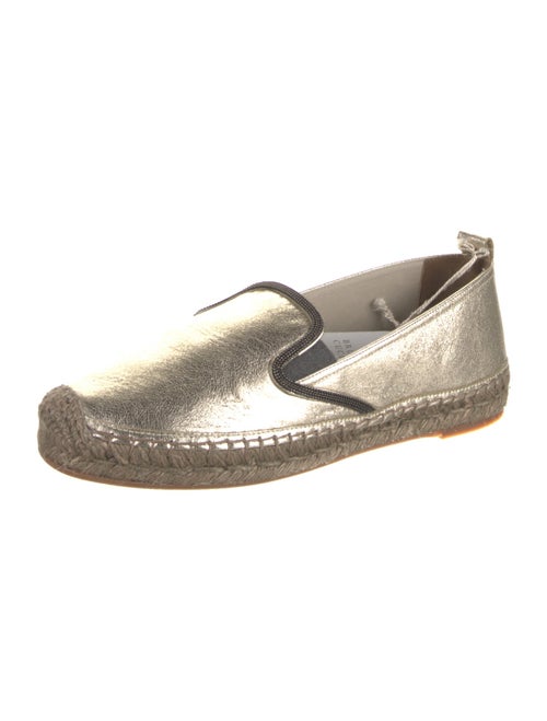 Brunello Cucinelli Leather Espadrilles