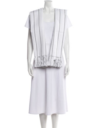 Brunello Cucinelli Striped Scarf