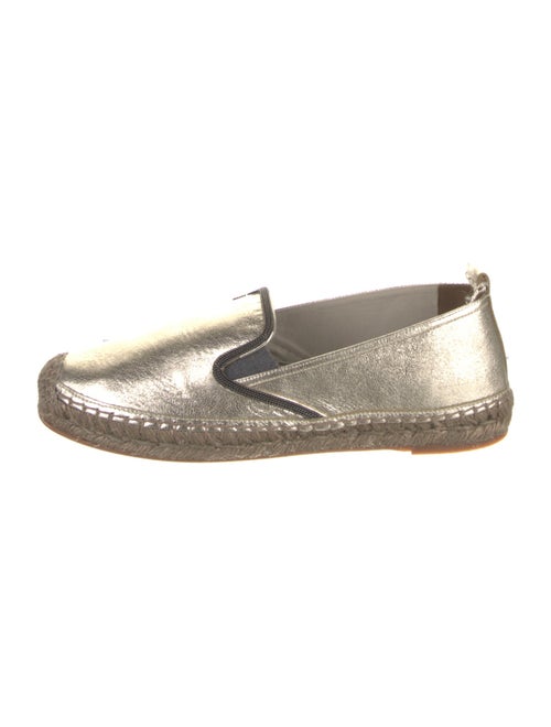 Brunello Cucinelli Leather Espadrilles