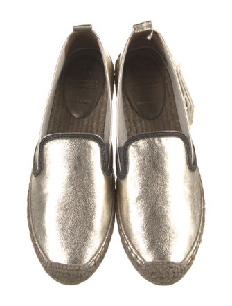 Brunello Cucinelli Leather Espadrilles