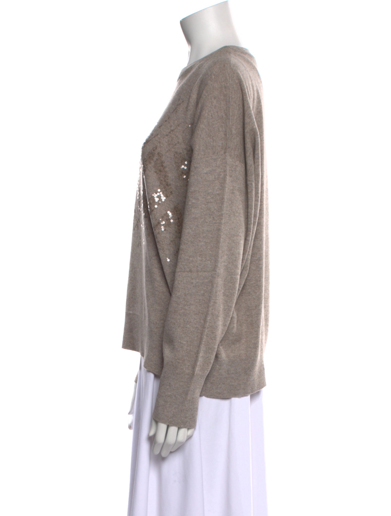 Brunello Cucinelli Virgin Wool Crew Neck Sweater w/ Tags