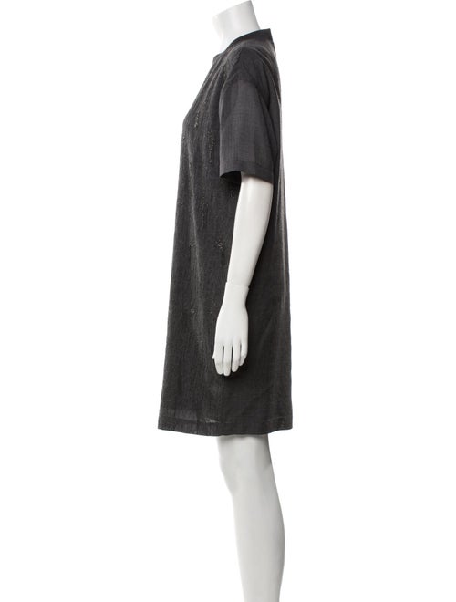 Brunello Cucinelli Wool Mini Dress