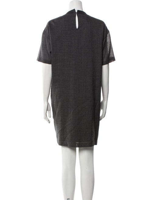 Brunello Cucinelli Wool Mini Dress