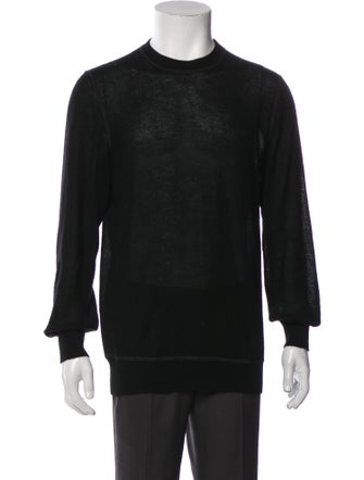 Brunello Cucinelli Cashmere Crew Neck Polo Sweater