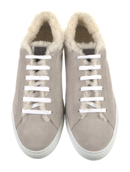 Brunello Cucinelli Suede Sneakers