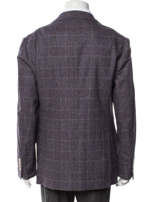 Brunello Cucinelli Plaid Print Blazer