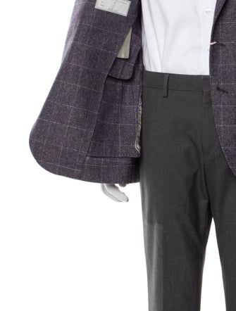 Brunello Cucinelli Plaid Print Blazer