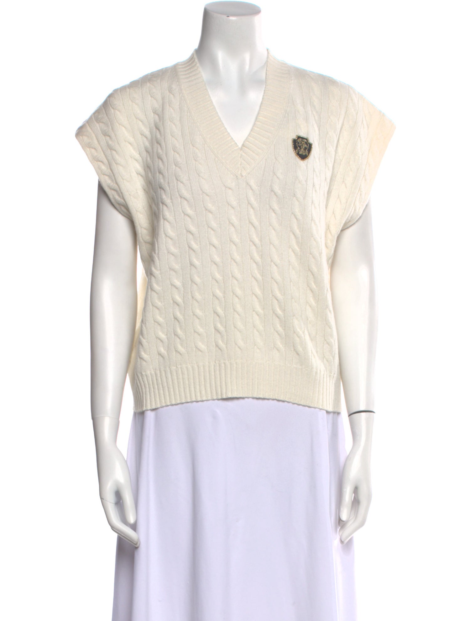 Brunello Cucinelli Cashmere V-Neck Sweater w/ Tags