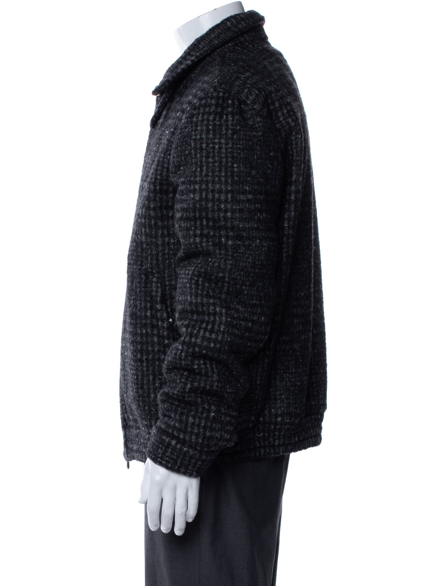 Brunello Cucinelli Plaid Print Jacket w/ Tags