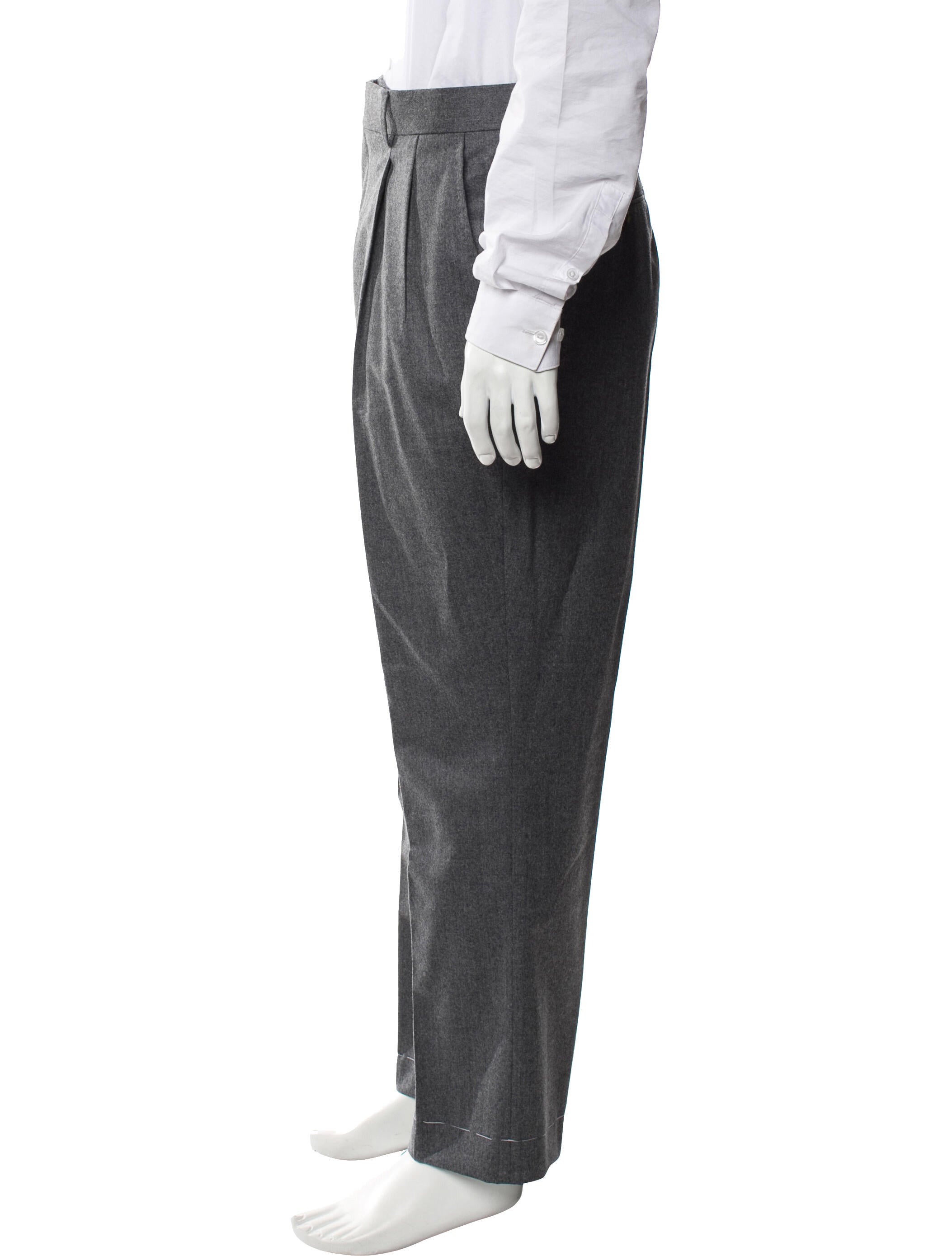 Brunello Cucinelli Virgin Wool Dress Pants