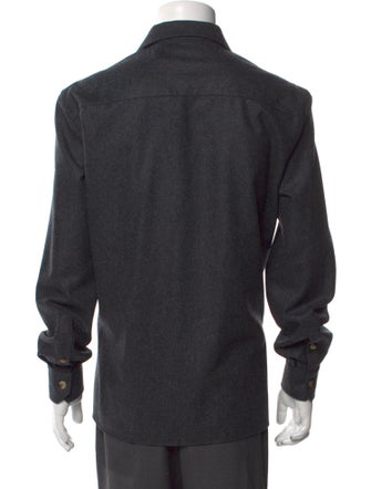 Brunello Cucinelli Long Sleeve Western Shirt