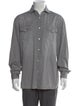 Brunello Cucinelli Long Sleeve Western Shirt