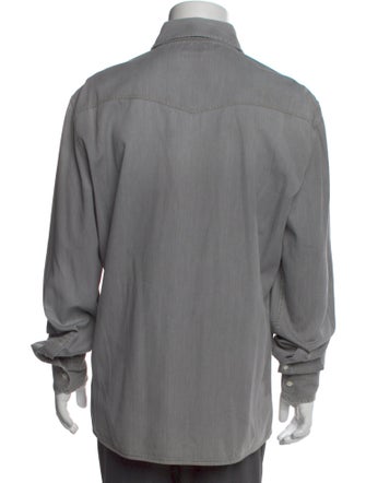Brunello Cucinelli Long Sleeve Western Shirt