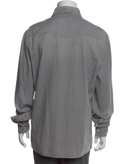 Brunello Cucinelli Long Sleeve Western Shirt