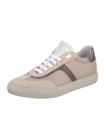 Brunello Cucinelli Monili Suede Sneakers