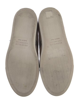 Brunello Cucinelli Monili Suede Sneakers