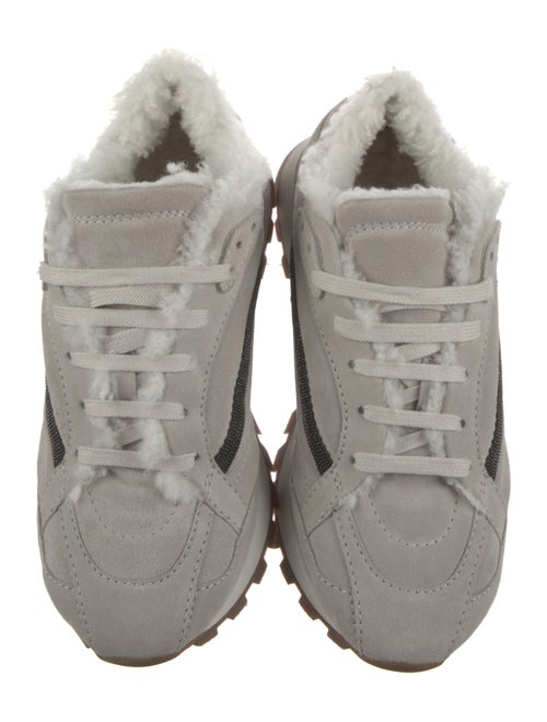 Brunello Cucinelli Suede Sneakers