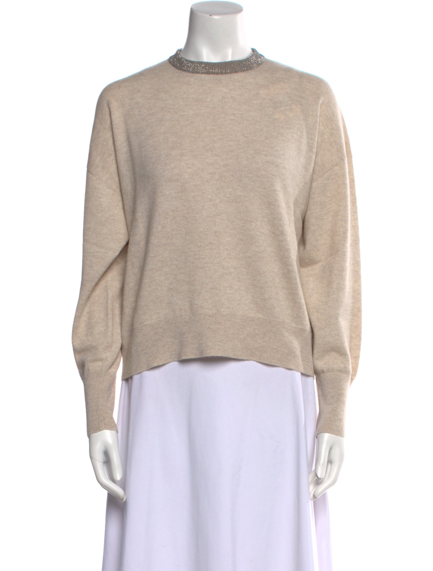 Brunello Cucinelli Cashmere Mock Neck Sweater w/ Tags