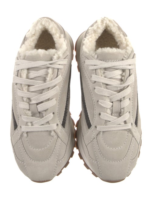 Brunello Cucinelli Suede Athletic Sneakers
