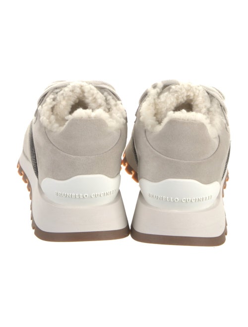Brunello Cucinelli Suede Athletic Sneakers