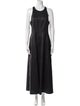 Brunello Cucinelli Scoop Neck Long Dress