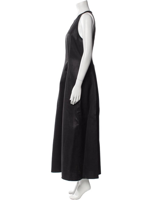 Brunello Cucinelli Scoop Neck Long Dress