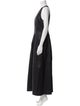 Brunello Cucinelli Scoop Neck Long Dress