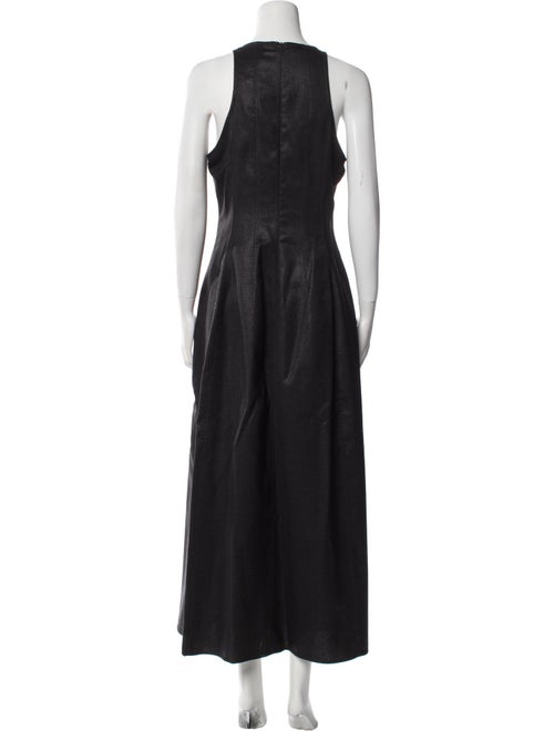 Brunello Cucinelli Scoop Neck Long Dress