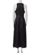 Brunello Cucinelli Scoop Neck Long Dress